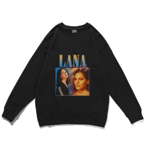 Свитшот NOXX музика Lana Del Rey Черный
