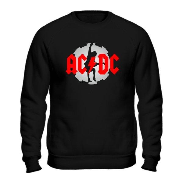 Свитшот NOXX музика рок AC/DC Черный Свитшот NOXX музика рок AC/DC Черный