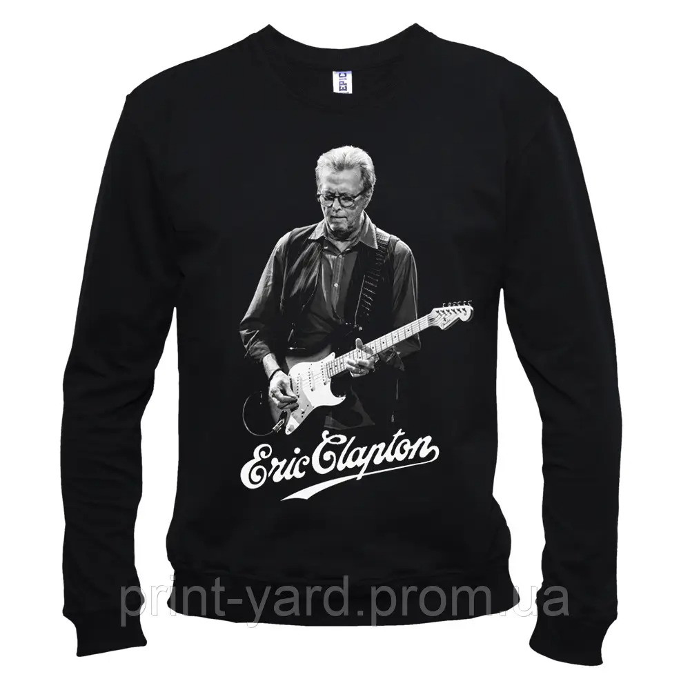 Свитшот NOXX Eric Clapton Черный Свитшот NOXX Eric Clapton Черный