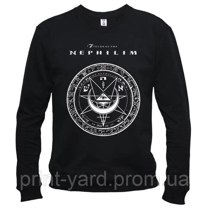 Свитшот NOXX Fields Of The Nephilim Черный Свитшот NOXX Fields Of The Nephilim Черный
