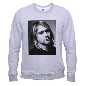 Свитшот NOXX Kurt Cobain Серый Свитшот NOXX Kurt Cobain Серый