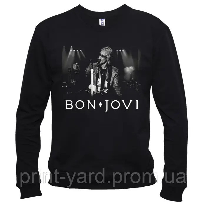 Свитшот NOXX Bon Jovi Черный Свитшот NOXX Bon Jovi Черный