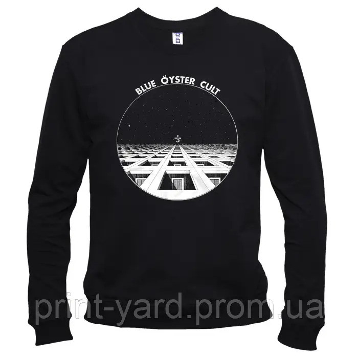 Свитшот NOXX Blue Oyster Cult Черный Свитшот NOXX Blue Oyster Cult Черный
