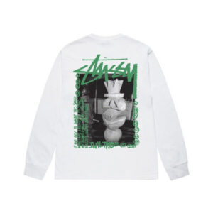 Свитшот NOXX Stussy LANDIN-LS WHITE Белый