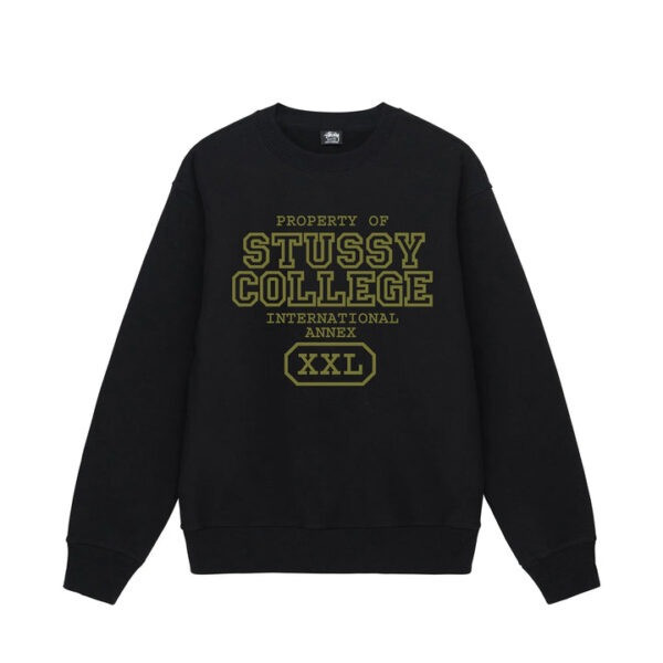 Свитшот NOXX Stussy PROPERTY-OF-CREW Черный Свитшот NOXX Stussy PROPERTY-OF-CREW Черный