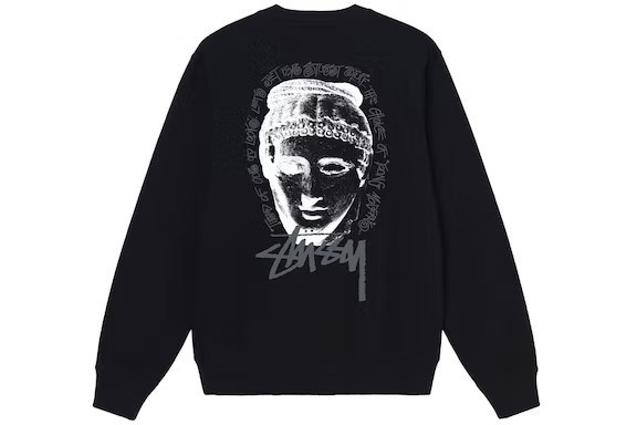 Свитшот NOXX Stussy PROPERTY-OF-CREW Черный Свитшот NOXX Stussy PROPERTY-OF-CREW Черный