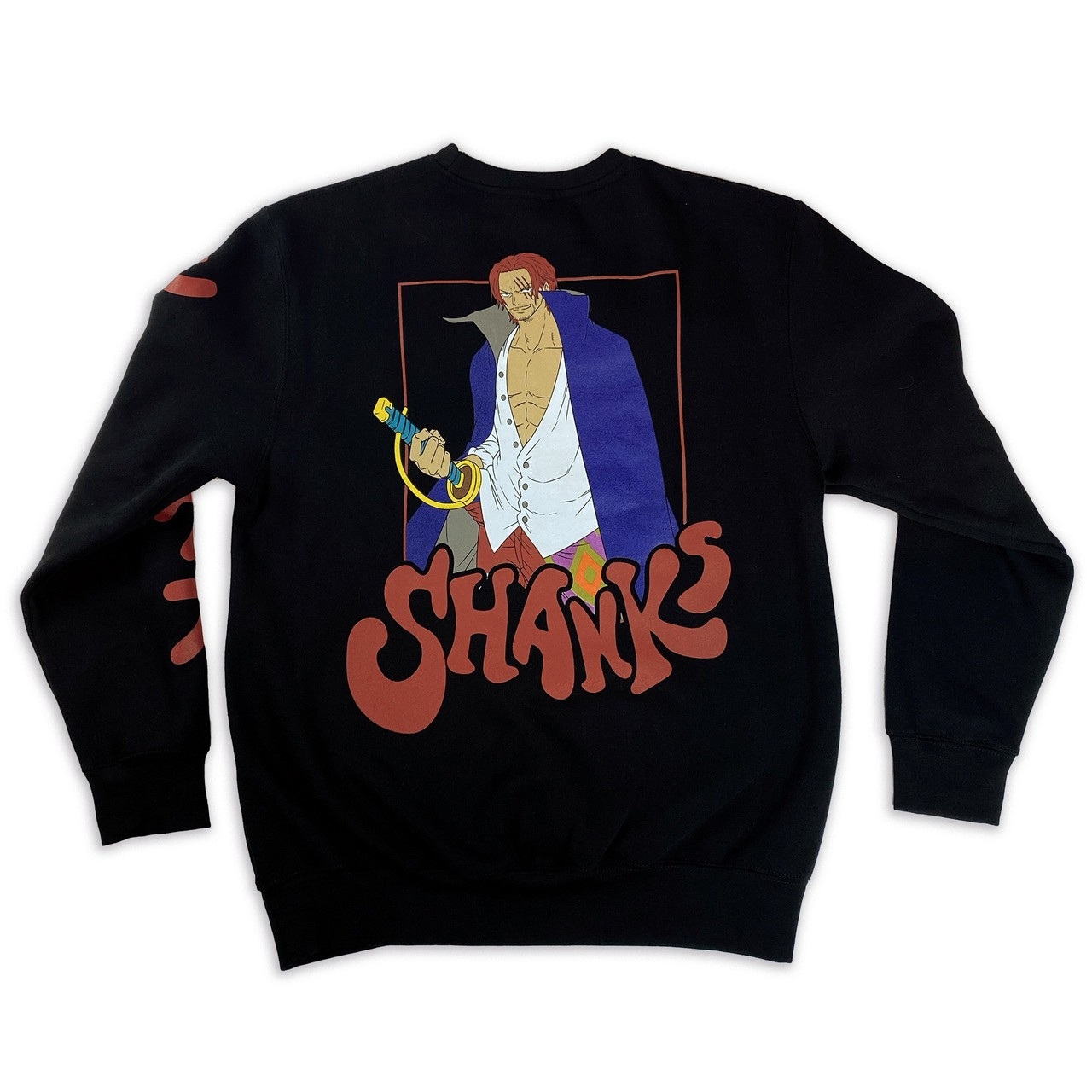 Свитшот NOXX аніме One Piece Film Red - Shanks Crew Черный
