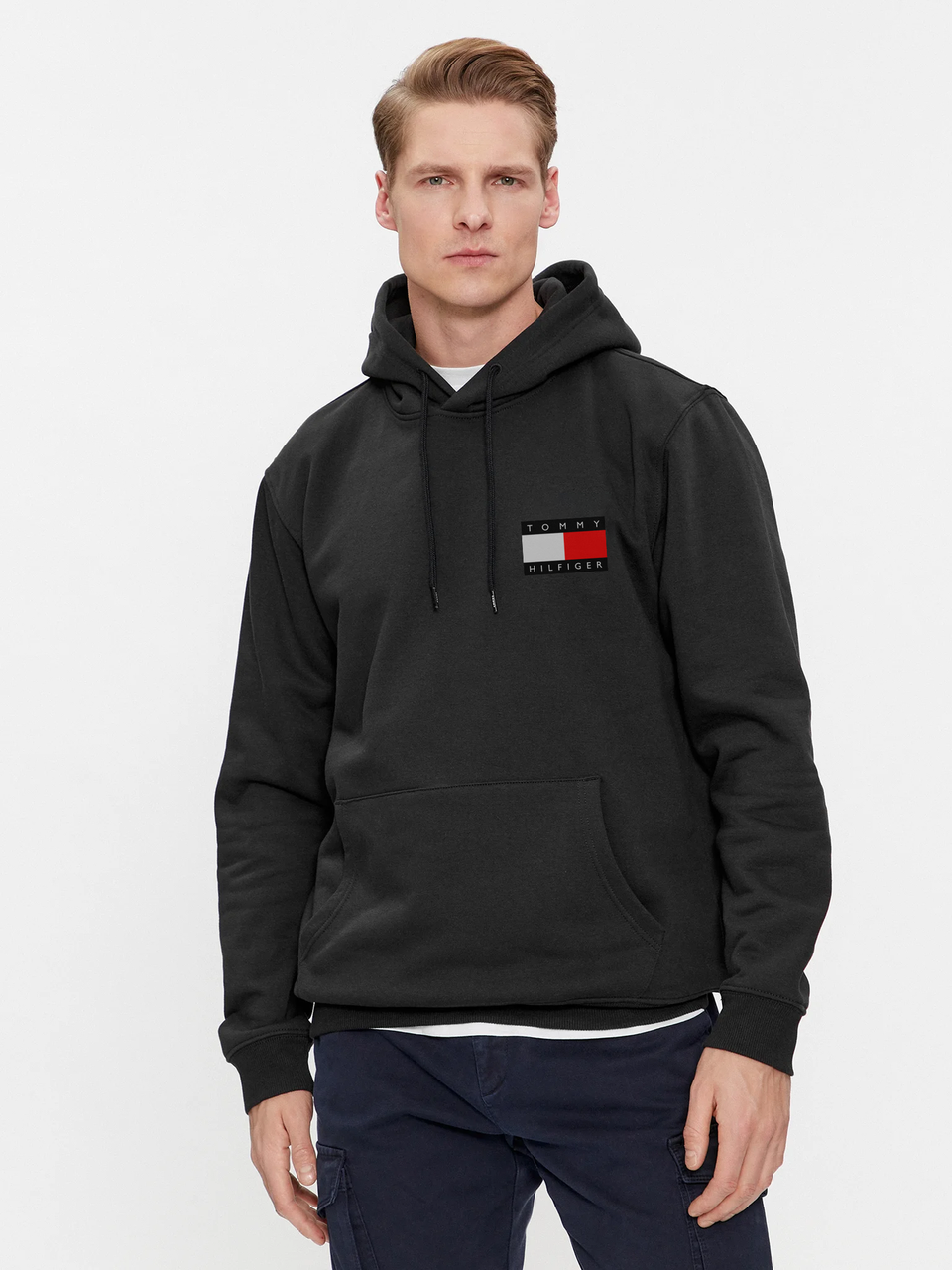 Худи NOXX Streetwear Tommy Hilfiger Черный Худи NOXX Streetwear Tommy Hilfiger Черный