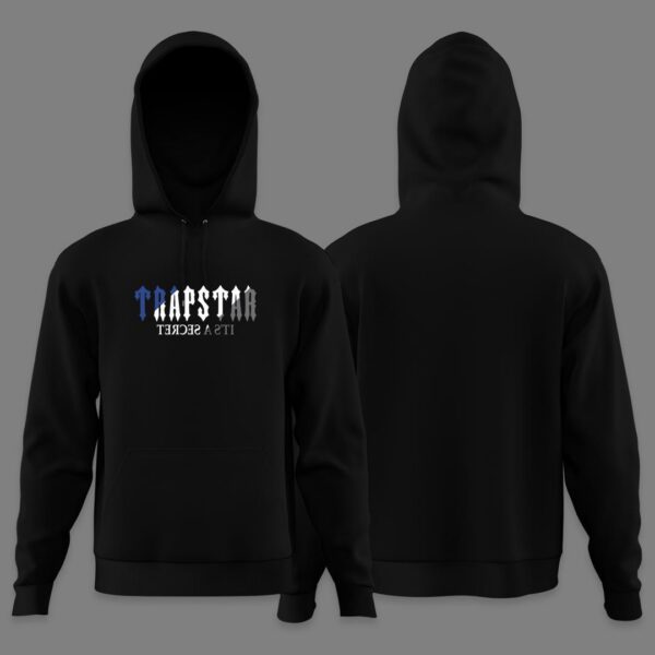 Худи NOXX Trapstar blue white secret Черный Худи NOXX Trapstar blue white secret Черный