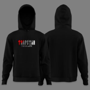 Худи NOXX Trapstar red white Черный