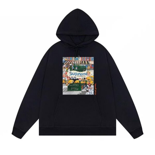 Худи NOXX Supreme Черный Худи NOXX Supreme Черный