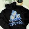 Худи NOXX Stussy Черный Худи NOXX Stussy Черный