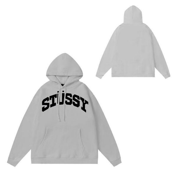 Худи NOXX Stussy Серый Худи NOXX Stussy Серый