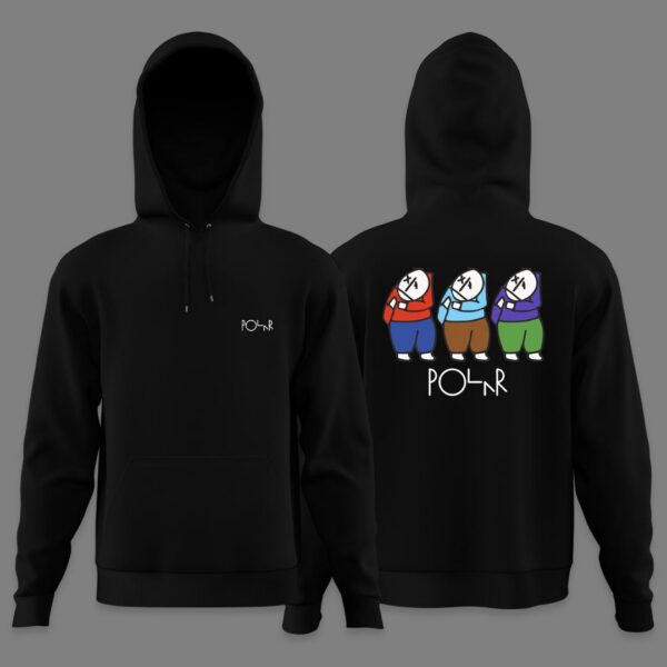 Худи NOXX Streetwear Полар Polar big boy three Черный
