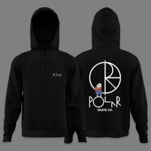 Худи NOXX Streetwear Полар Polar big boy and logo Черный Худи NOXX Streetwear Полар Polar big boy and logo Черный