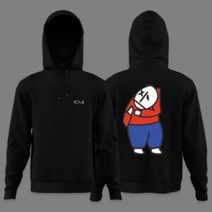 Худи NOXX Streetwear Полар Polar big boy Черный