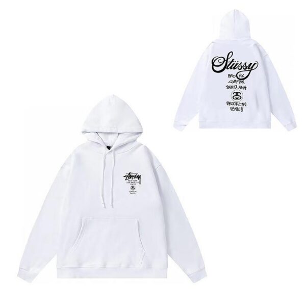 Худи NOXX Stussy Белый Худи NOXX Stussy Белый