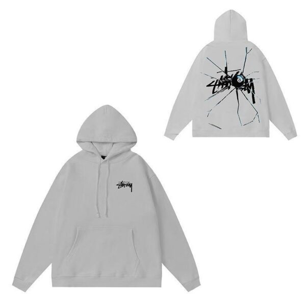 Худи NOXX Stussy Серый Худи NOXX Stussy Серый