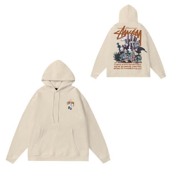 Худи NOXX Stussy Бежевый Худи NOXX Stussy Бежевый