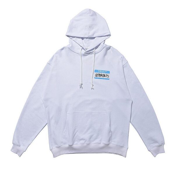 Худи NOXX Vetements Белый Худи NOXX Vetements Белый