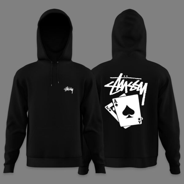 Худи NOXX Стуссі гральні карти / Stussy playing card Черный Худи NOXX Стуссі гральні карти / Stussy playing card Черный