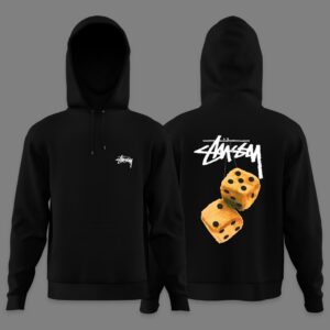 Худи NOXX Стуссі гральні кості оранжеві / Stussy fuzzy orange Черный