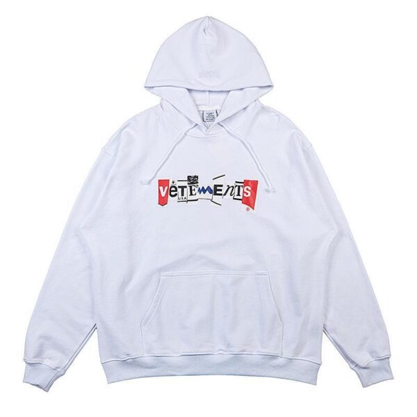 Худи NOXX Vetements Белый Худи NOXX Vetements Белый