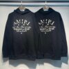 Худи NOXX Amiri Черный Худи NOXX Amiri Черный