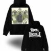 Худи NOXX Чоловічій на флісі Lonsdale Черный