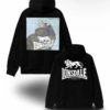 Худи NOXX Чоловічій на флісі Lonsdale Черный