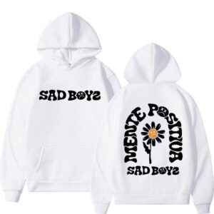 Худи NOXX Streetwear Sad Boyz Белый Худи NOXX Streetwear Sad Boyz Белый