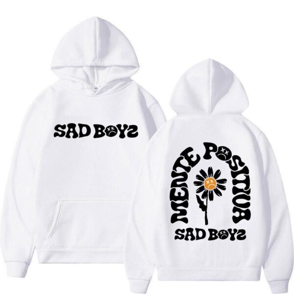 Худи NOXX Streetwear Sad Boyz Белый Худи NOXX Streetwear Sad Boyz Белый