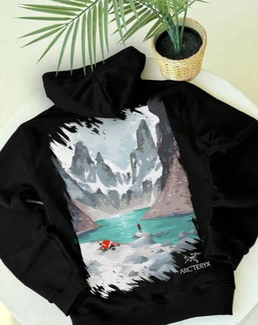 Худи NOXX Arc'teryx Черный Худи NOXX Arc'teryx Черный