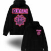 Худи NOXX Streetwear Glo Gang Черный