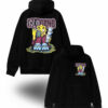 Худи NOXX Streetwear Glo Gang Черный