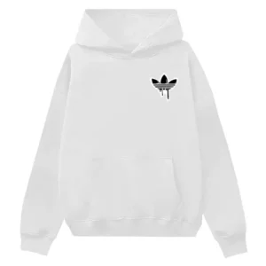 Худи NOXX Adidas Graphic Logo Melting Белый