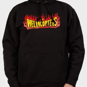 Худи NOXX Streetwear THE HELLACOPTERS "Flames" Черный Худи NOXX Streetwear THE HELLACOPTERS "Flames" Черный