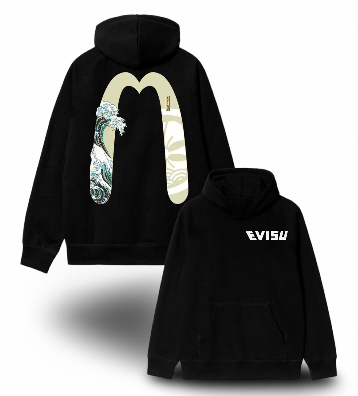 Худи NOXX Evisu Черный Худи NOXX Evisu Черный