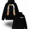 Худи NOXX Evisu Черный Худи NOXX Evisu Черный