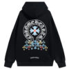 Худи NOXX Chrome Hearts Черный Худи NOXX Chrome Hearts Черный