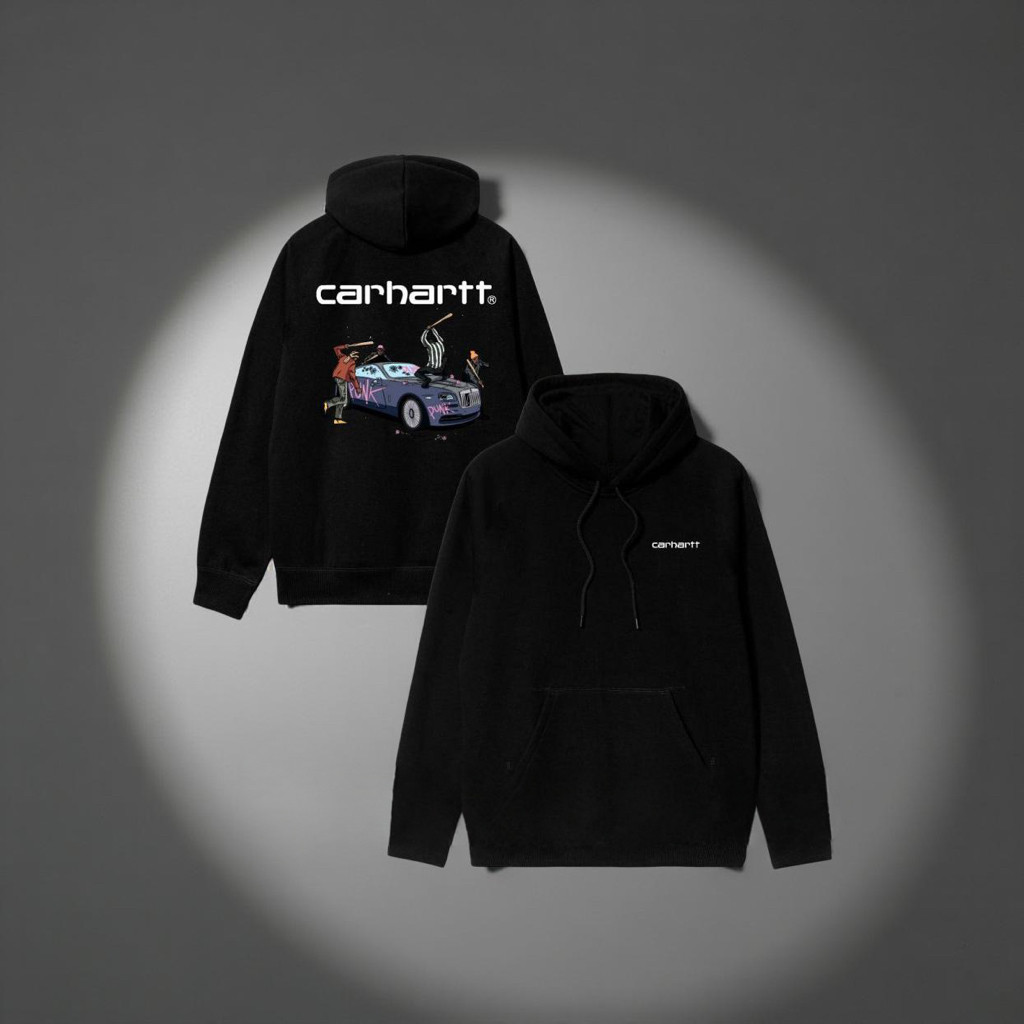 Худи NOXX Carhartt Кархарт Черный Худи NOXX Carhartt Кархарт Черный