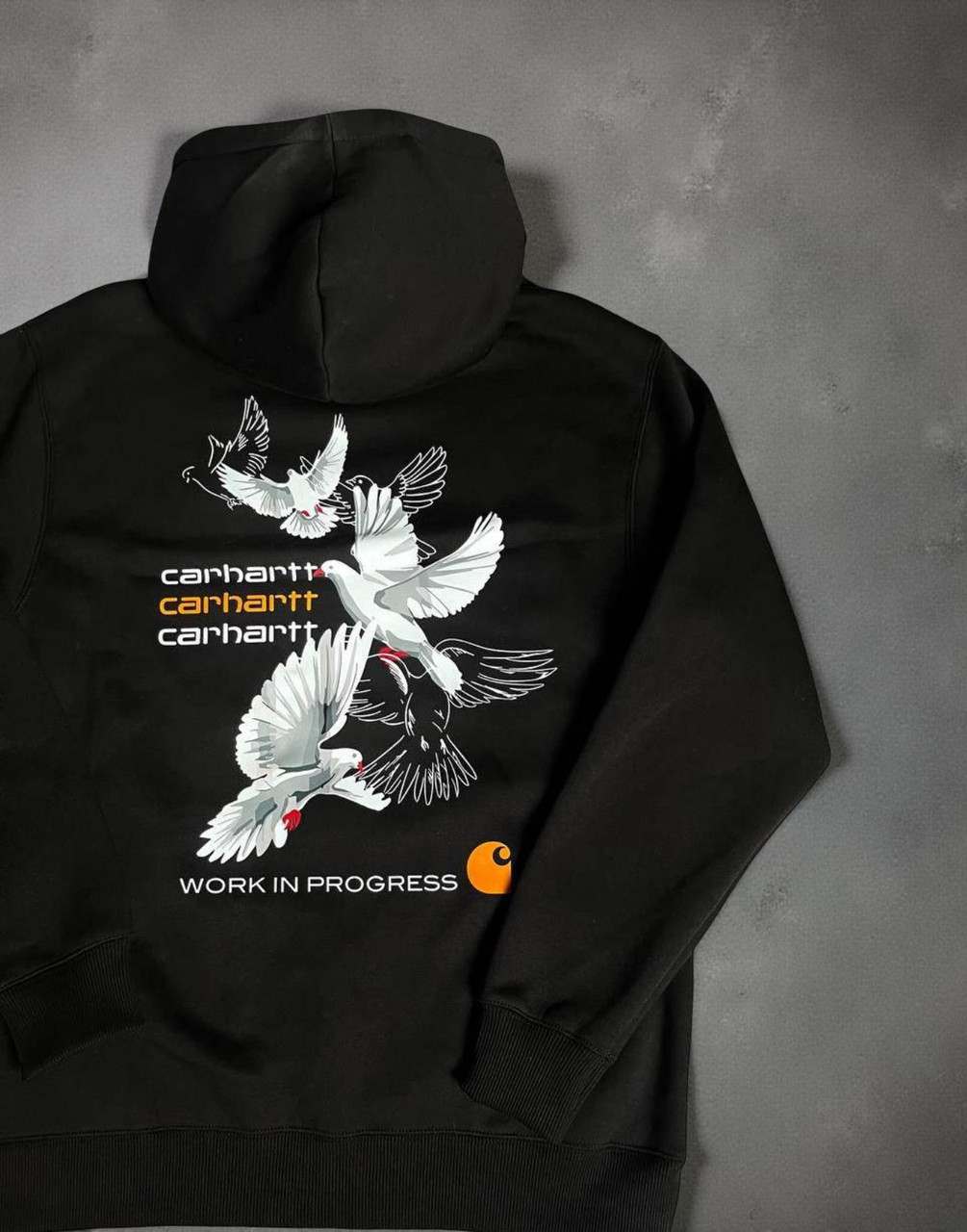 Худи NOXX Carhartt Кархарт Черный Худи NOXX Carhartt Кархарт Черный