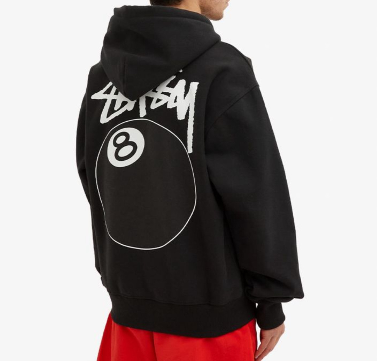 Худи NOXX Stussy 8 Ball Черный Худи NOXX Stussy 8 Ball Черный
