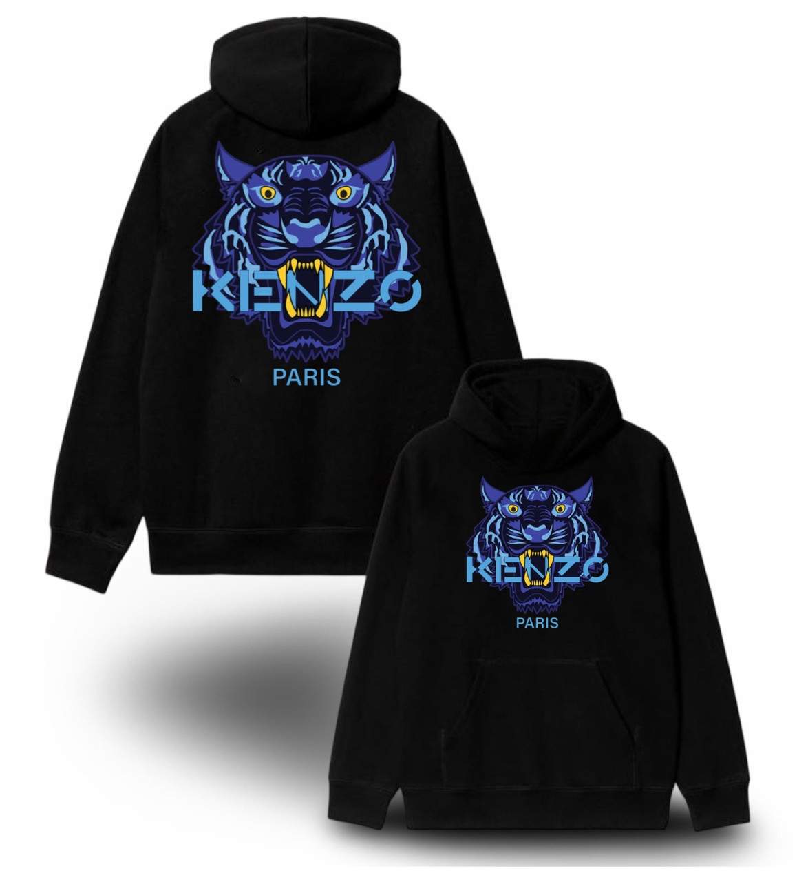 Худи NOXX Kenzo Paris Черный Худи NOXX Kenzo Paris Черный