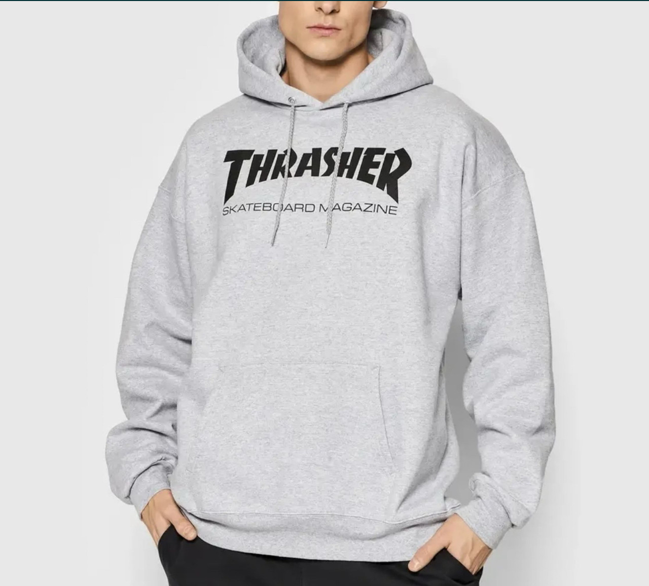 Худи NOXX Thrasher Magazine Серый Худи NOXX Thrasher Magazine Серый