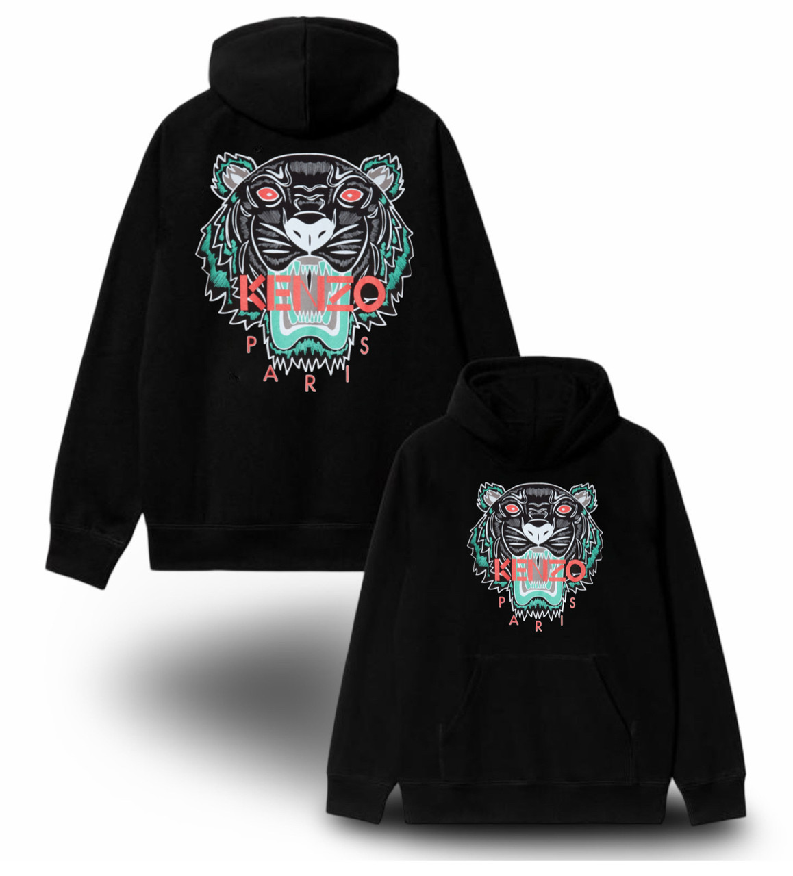 Худи NOXX Kenzo Paris Черный Худи NOXX Kenzo Paris Черный
