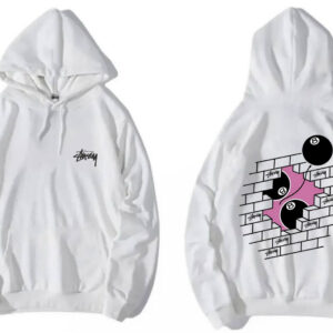 Худи NOXX Stussy 8 Ball Белый