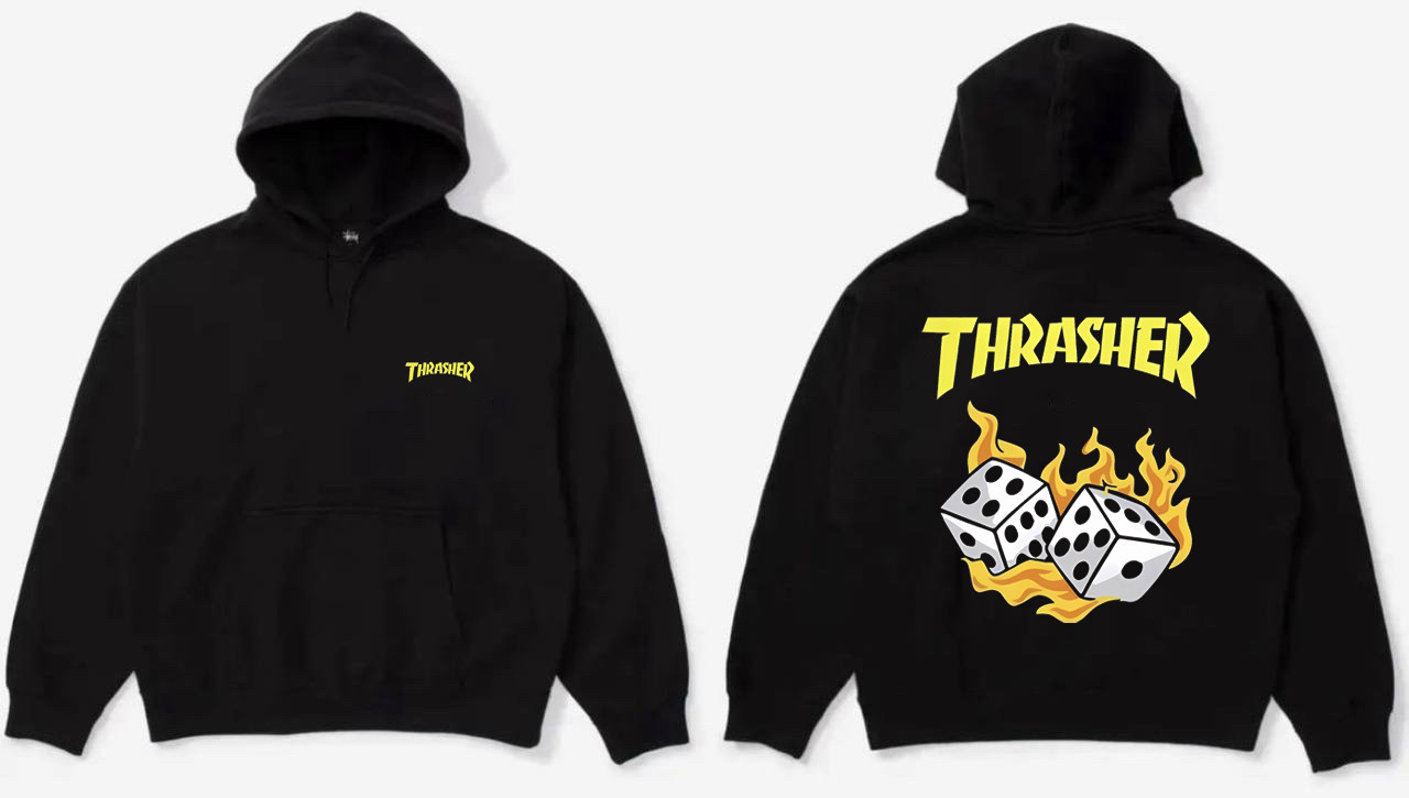 Худи NOXX Thrasher Черный Худи NOXX Thrasher Черный