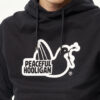Худи NOXX Streetwear Peaceful Hooligan Черный Худи NOXX Streetwear Peaceful Hooligan Черный