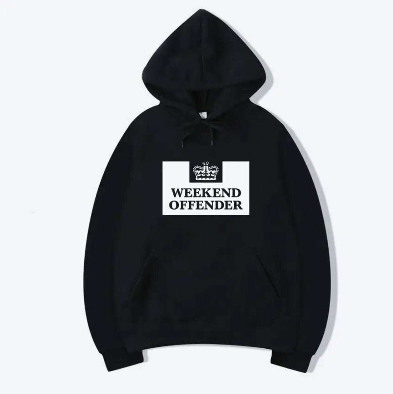 Худи NOXX Streetwear Weekend Offender Черный Худи NOXX Streetwear Weekend Offender Черный